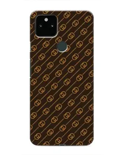 Чохол для Google Pixel 5 з картинкою «Gucci — золоті діагоналі»