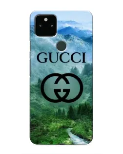 Чохол для Google Pixel 5 з картинкою «Gucci — гірський пейзаж»