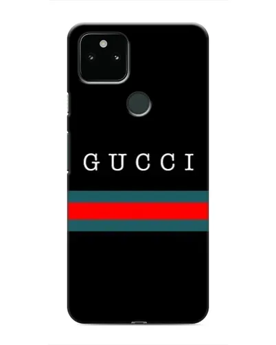 Чохол для Google Pixel 5 з картинкою «Gucci — червоний пояс»