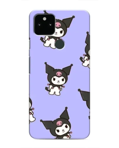 Чохол для Google Pixel 5 з картинкою «Паттерн з Kuromi»