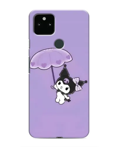 Чохол для Google Pixel 5 з картинкою «Kuromi з парасолькою»