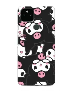 Чохол для Google Pixel 5 з картинкою «Kuromi з сердечком»