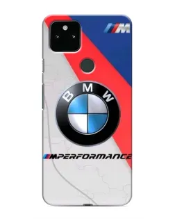 Чохол для Google Pixel 5 з картинкою «BMW Performance стиль»