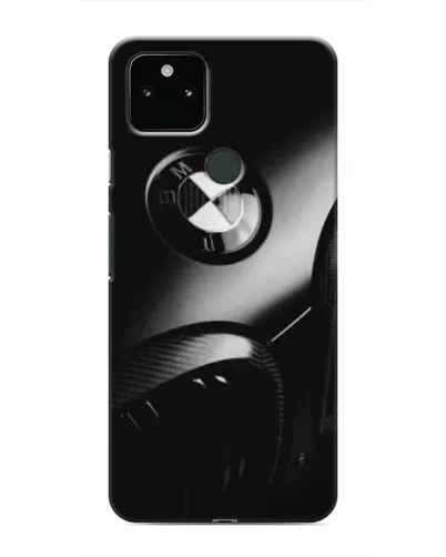 Чохол для Google Pixel 5 з картинкою «Емблема BMW — макро»