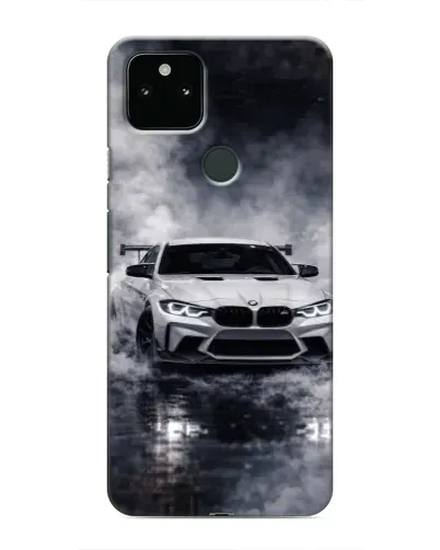 Чохол для Google Pixel 5 з картинкою «BMW крізь туман»