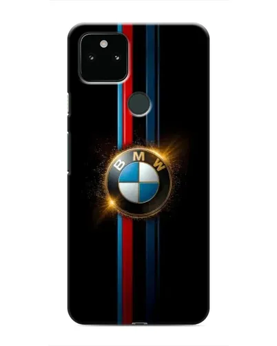 Чохол для Google Pixel 5 з картинкою «BMW M-Power неон»