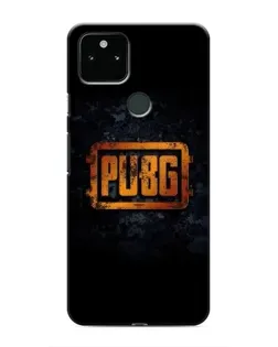Чохол для Google Pixel 5 з картинкою «PUBG — золотий логотип»