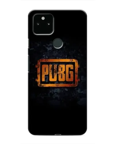 Чохол для Google Pixel 5 з картинкою «PUBG — золотий логотип»