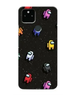 Чохол для Google Pixel 5 з картинкою «Космічний патерн Among Us»