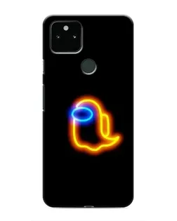 Чохол для Google Pixel 5 з картинкою «Among Us неонове сяйво»