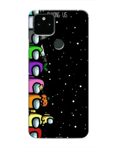 Чохол для Google Pixel 5 з картинкою «Команда Among Us»