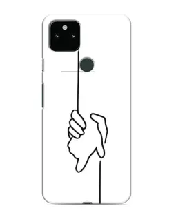 Чохол для Google Pixel 5 з картинкою «Рука тримає»