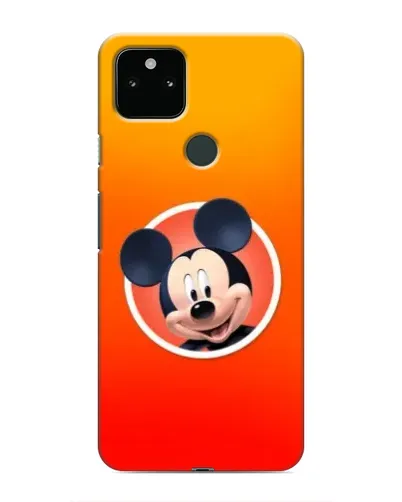 Чохол для Google Pixel 5 з картинкою «Mickey в колі»