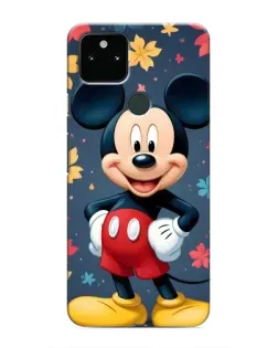 Чохол для Google Pixel 5 з картинкою «Осінній Mickey Mouse»
