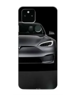 Чохол для Google Pixel 5 з картинкою «Tesla Model S Look»