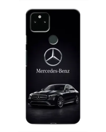 Чохол для Google Pixel 5 з картинкою «Mercedes — решітка радіатора»
