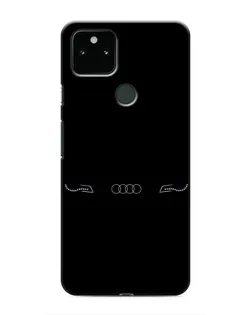 Чохол для Google Pixel 5 з картинкою «Audi — світловий підпис»
