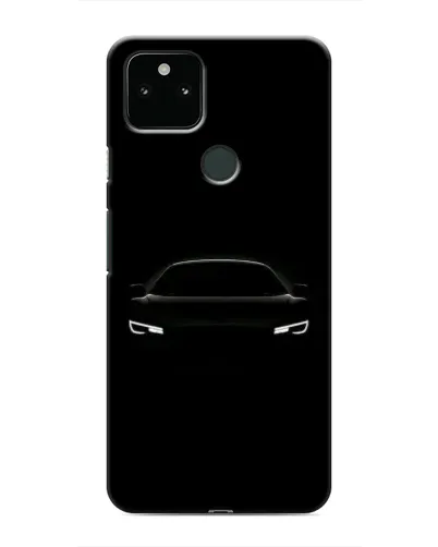 Чохол для Google Pixel 5 з картинкою «Погляд Audi у темряві»