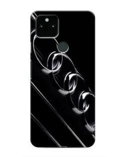 Чохол для Google Pixel 5 з картинкою «Audi — абстрактні кільця»
