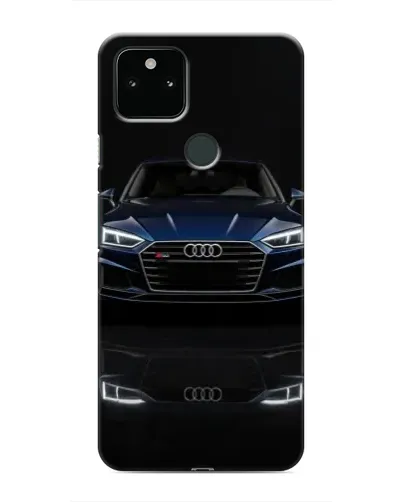 Чохол для Google Pixel 5 з картинкою «Audi — нічне відображення»