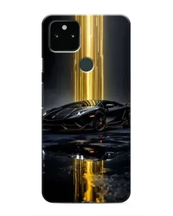 Чохол для Google Pixel 5 з картинкою «Нічний Lamborghini драйв»