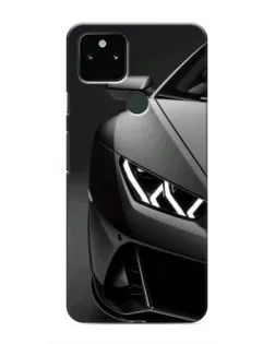 Чохол для Google Pixel 5 з картинкою «Lamborghini фари деталізація»