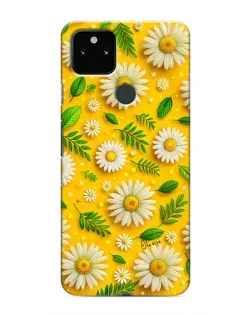 Чохол для Google Pixel 5 з картинкою «Ромашкове сонце»