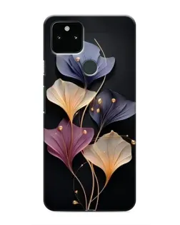 Чохол для Google Pixel 5 з картинкою «Лілові квіти грації»
