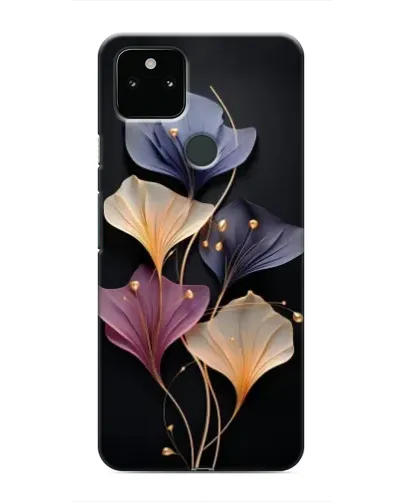 Чохол для Google Pixel 5 з картинкою «Лілові квіти грації»