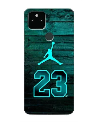 Чохол для Google Pixel 5a 5G з картинкою «Jordan Cyan 23»