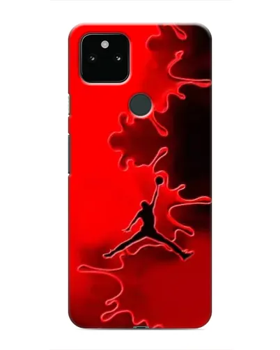 Чохол для Google Pixel 5a 5G з картинкою «Jordan Red Smoke»