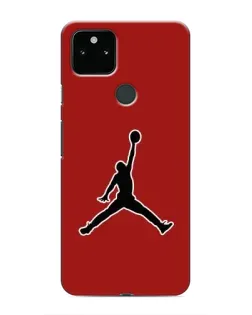 Чохол для Google Pixel 5a 5G з картинкою «Jordan Red Back»