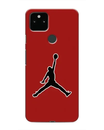 Чохол для Google Pixel 5a 5G з картинкою «Jordan Red Back»