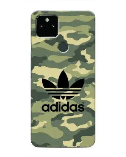 Чохол для Google Pixel 5a 5G з картинкою «Мілітарі стиль Adidas»