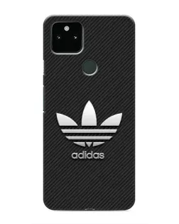 Чохол для Google Pixel 5a 5G з картинкою «Adidas Карбонова текстура»