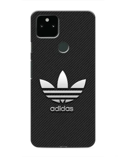 Чохол для Google Pixel 5a 5G з картинкою «Adidas Карбонова текстура»