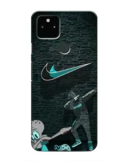 Чохол для Google Pixel 5a 5G з картинкою «Спортивний арт Nike»