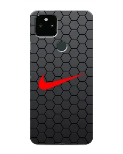 Чохол для Google Pixel 5a 5G з картинкою «Nike — карбонова сітка»