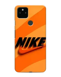 Чохол для Google Pixel 5a 5G з картинкою «Помаранчевий драйв Nike»