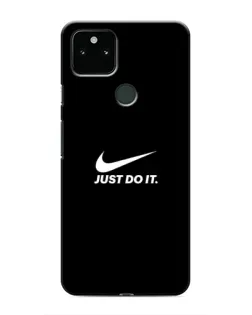 Чохол для Google Pixel 5a 5G з картинкою «Мінімалізм від Nike»