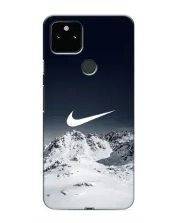 Чохол для Google Pixel 5a 5G з картинкою «Nike — зимові гори»