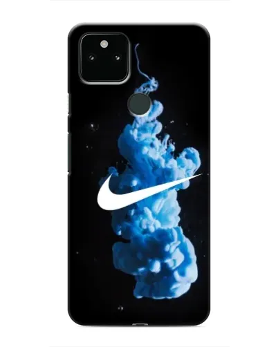 Чохол для Google Pixel 5a 5G з картинкою «Nike та синій дим»