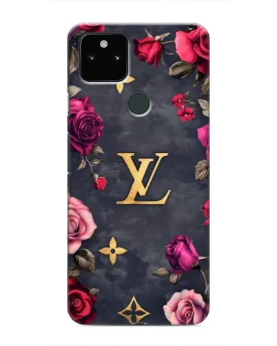 Чохол для Google Pixel 5a 5G з картинкою «Квітковий Louis Vuitton»