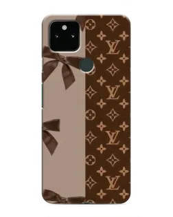 Чохол для Google Pixel 5a 5G з картинкою «Louis Vuitton — банти»
