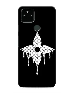 Чохол для Google Pixel 5a 5G з картинкою «Квіткова монограма»