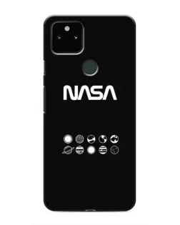 Чохол для Google Pixel 5a 5G з картинкою «NASA — технічний принт»