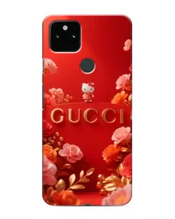 Чохол для Google Pixel 5a 5G з картинкою «Gucci — золотий сад»