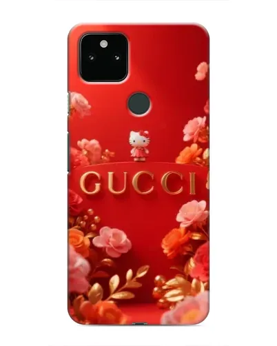 Чохол для Google Pixel 5a 5G з картинкою «Gucci — золотий сад»