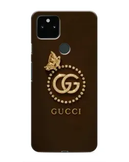 Чохол для Google Pixel 5a 5G з картинкою «Gucci — золотий метелик»