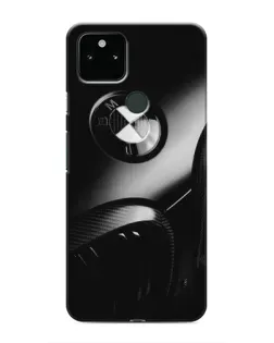 Чохол для Google Pixel 5a 5G з картинкою «Емблема BMW — макро»
